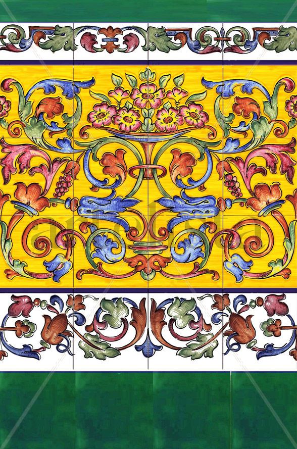 retablo ceramica zaulejos zocalos