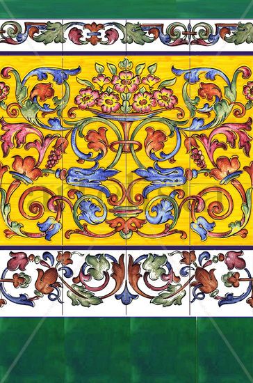 retablo ceramica zaulejos zocalos 