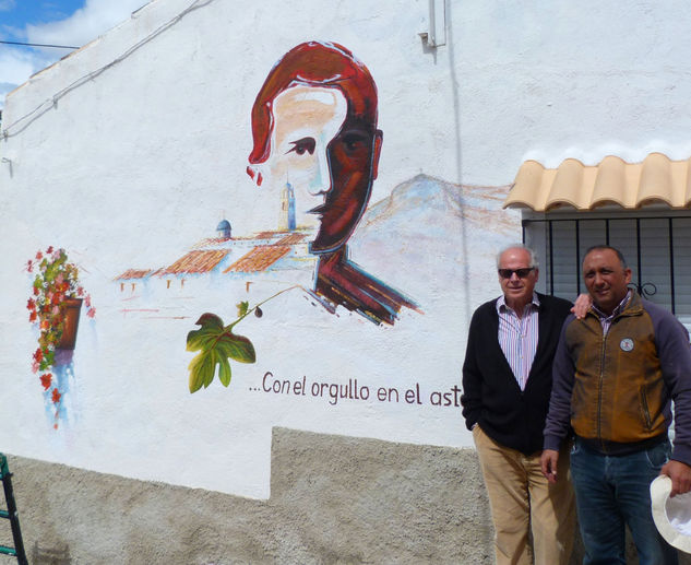 MURALES DE SAN ISIDRO ORIHUELA 2013 HOMENAJE A MIGUEL HERNANDEZ Acrílico Otros Paisaje