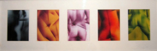 manzanas Gouache Papel Desnudos