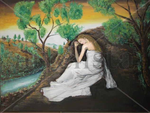 TRISTE Y SOLA Oil Canvas Landscaping