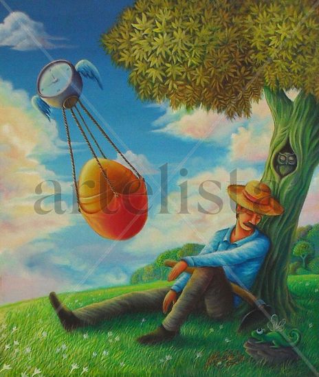 El descanso del...