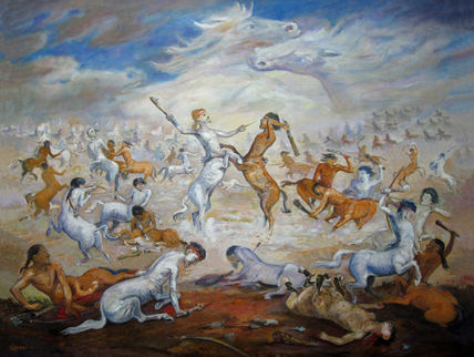 Batalla de centauros