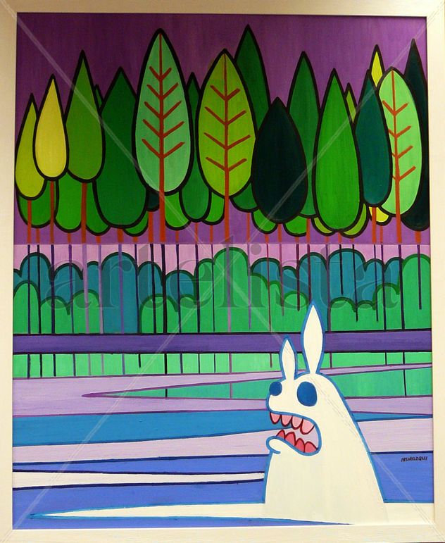 El conejo aullador