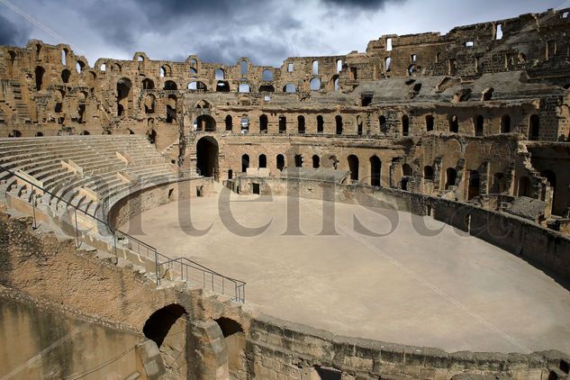 Coliseo Romano de Cartago Architecture and Interiorism Color (Digital)