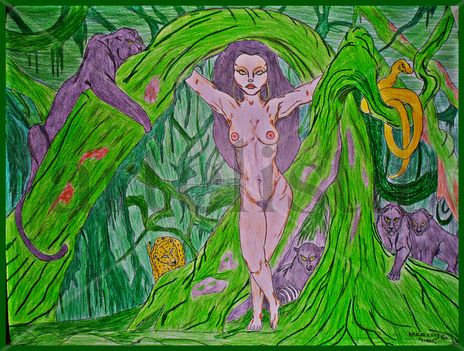 La mujer pantera.