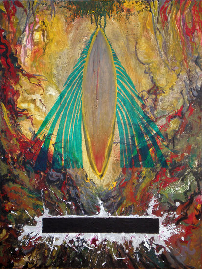 La caridad Mixed media Canvas Others