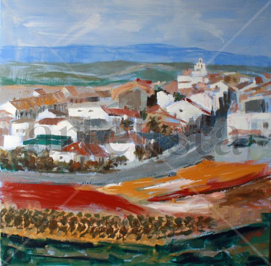 San Sebastián de los Ballesteros Acrylic Panel Landscaping