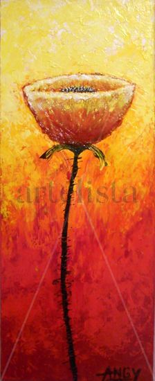 FLOR Acrylic Canvas Floral Painting