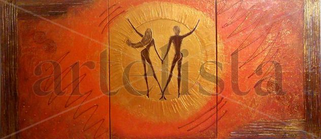 "PAREJA ENAMORADA I"
