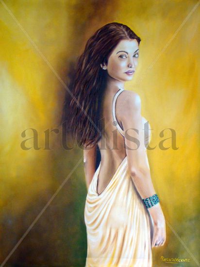 Aisha Oil Canvas Figure Painting