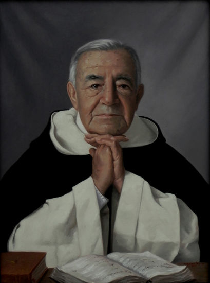 Padre José María Vargas OP Oil Canvas Portrait