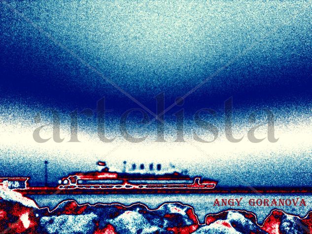 "BARCO EN ESPERA" Other Themes Color (Digital)