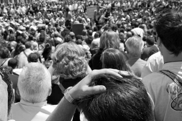 Asamblea Fotoperiodismo y documental Blanco y Negro (Digital)