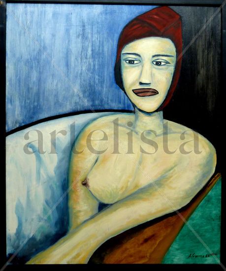 BAÑO BAR Oil Canvas Nude Paintings