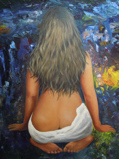 SHEERE Oil Canvas Nude Paintings