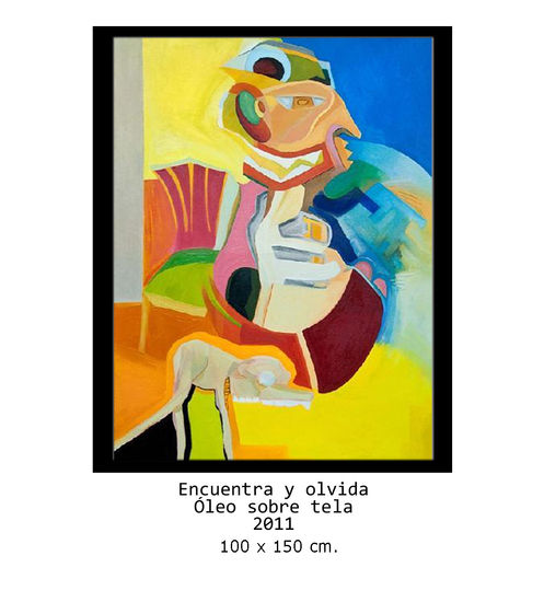 Olvida y encuentra Oil Canvas Others