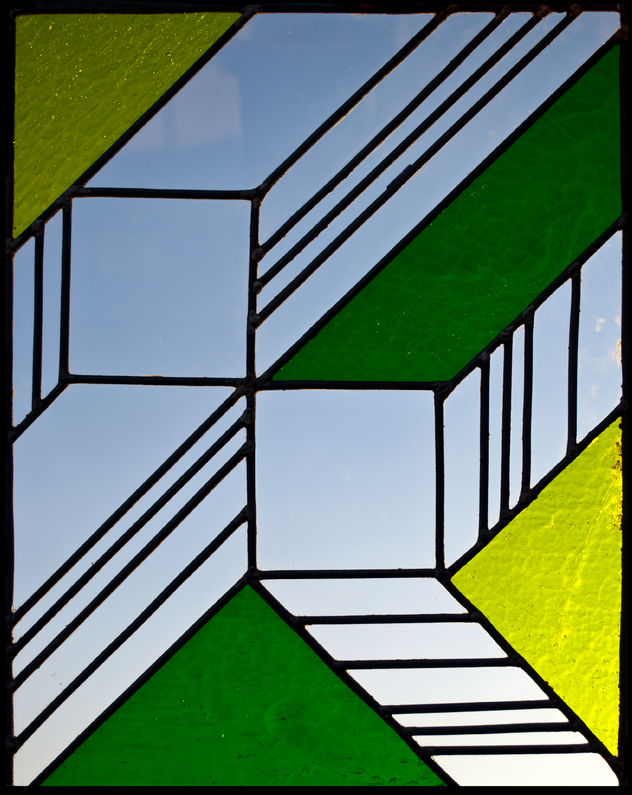 Vidriera geometrica