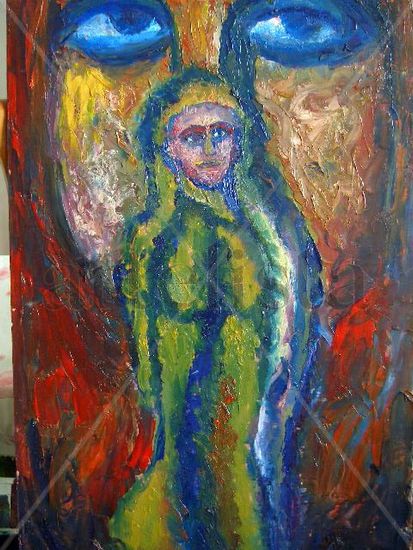 blues humans Oil Canvas Figure Painting