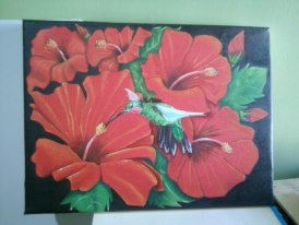 Cayenas Oil Canvas Landscaping