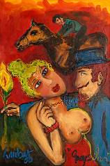 ART - Laubar "GREYS INN" 2013 oil print 1/10