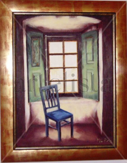 Ventana  portuguesa Oil Canvas Still Life Paintings