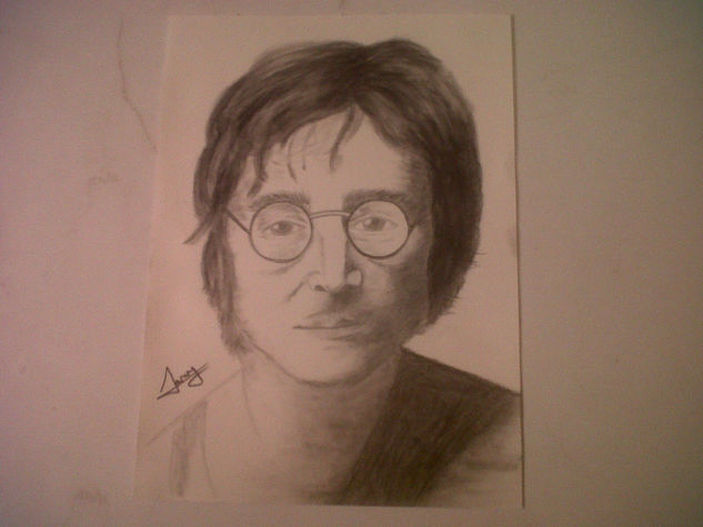 john lennon Charcoal