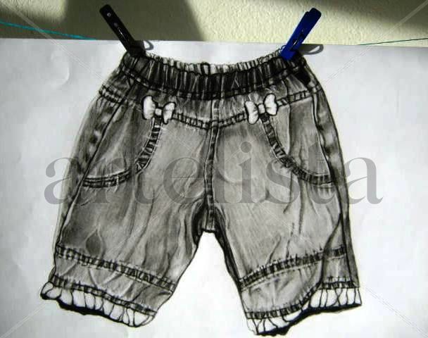 shorts de isabella Carboncillo