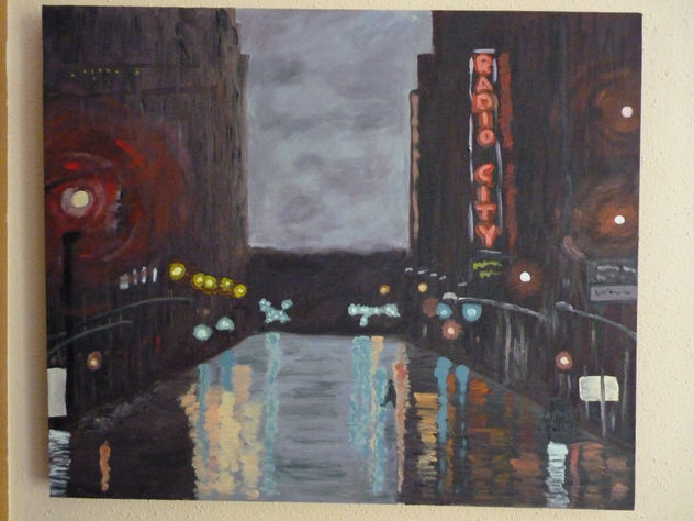 Lluvia en Manhattan