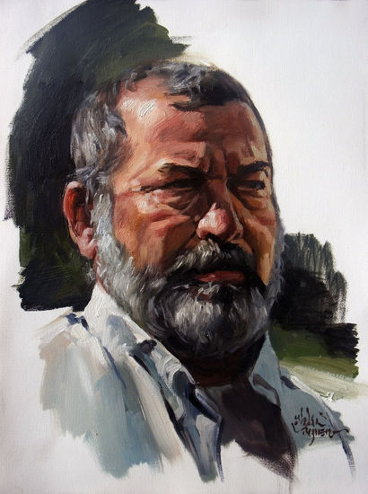 BLAS Oil Canvas Portrait