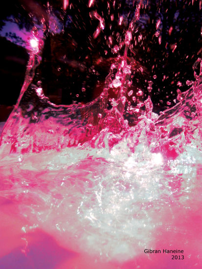 Serie expresiones del agua Conceptual/Abstracto Color (Digital)