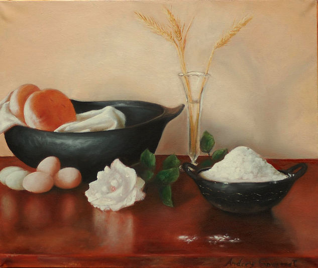 andrey gourmet Oil Canvas Still Life Paintings