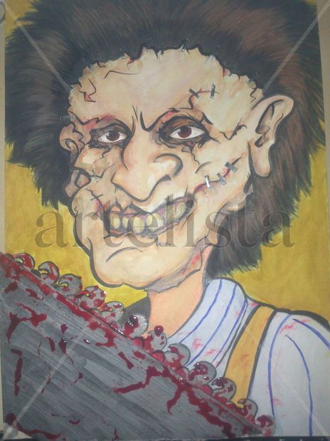 Cara de cuero