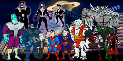 Superman + villanos