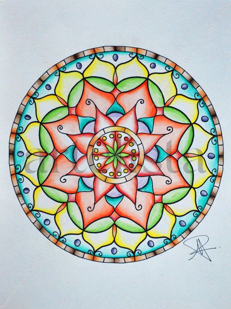 Mandala floral