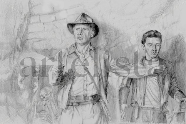 Indiana Jones e hijo Pencil