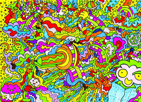Pintando en las nubes