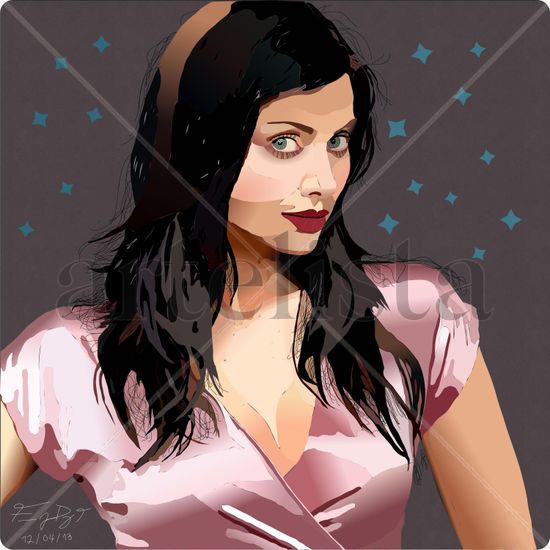 Natalie Imbruglia (Retrato Vectorial) 