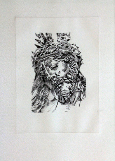 Cristo de la Salud Etching Process