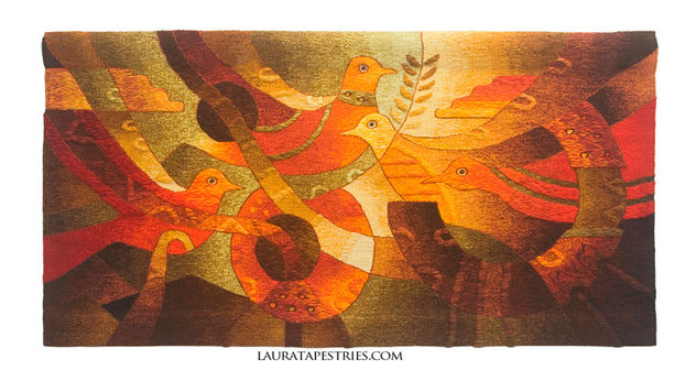 Four Birds Towards the Sun