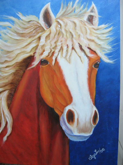 Caballo Oil Canvas Animals