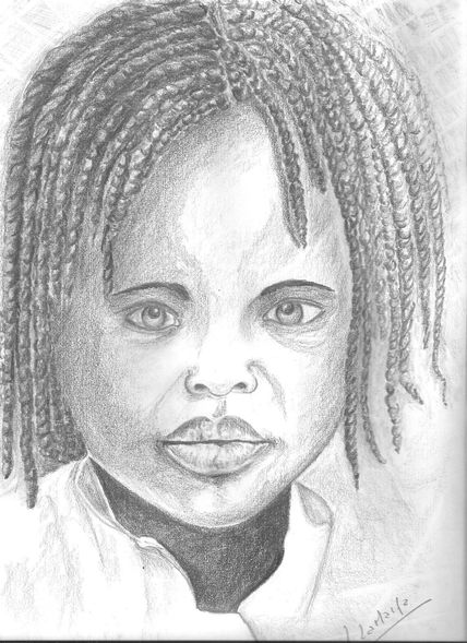 Niña africana