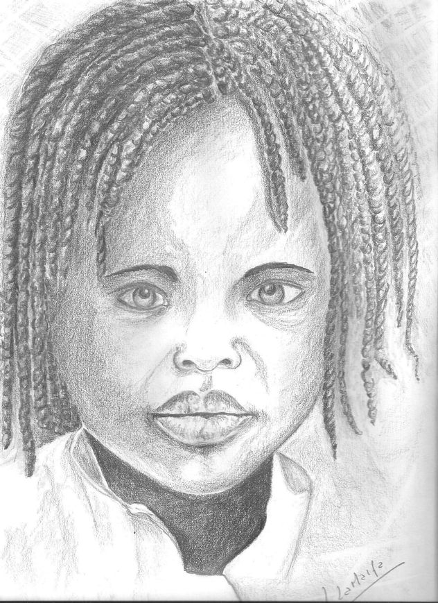 Niña africana