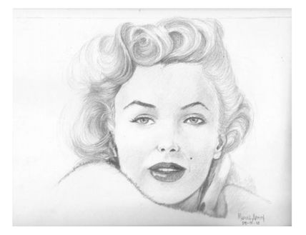 Rostro de Marylin...