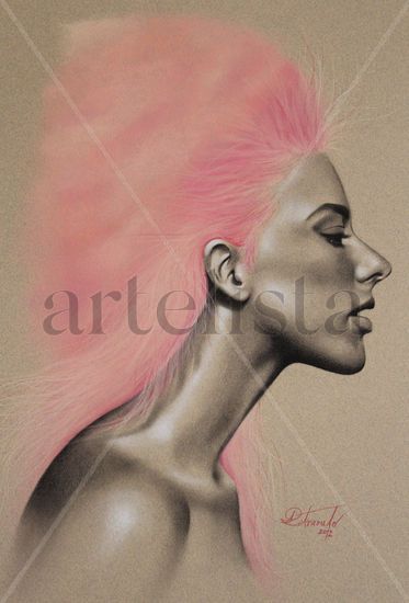 Cabeza de Algodón Charcoal