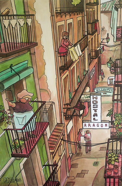 Calle de santa maria