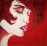 mujer al rojo