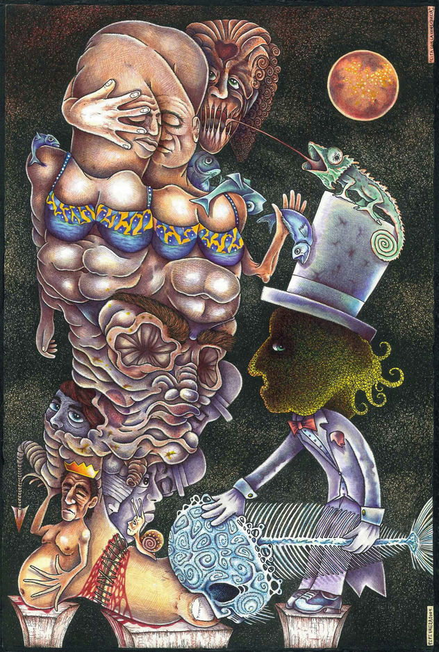 Cita con La Conciencia, 22x33 cm