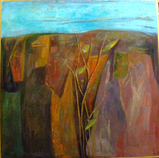 paisaje Oil Panel Landscaping