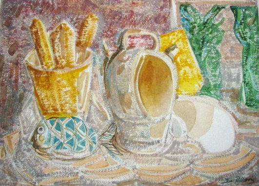 bodegon Oil Paper Still Life Paintings